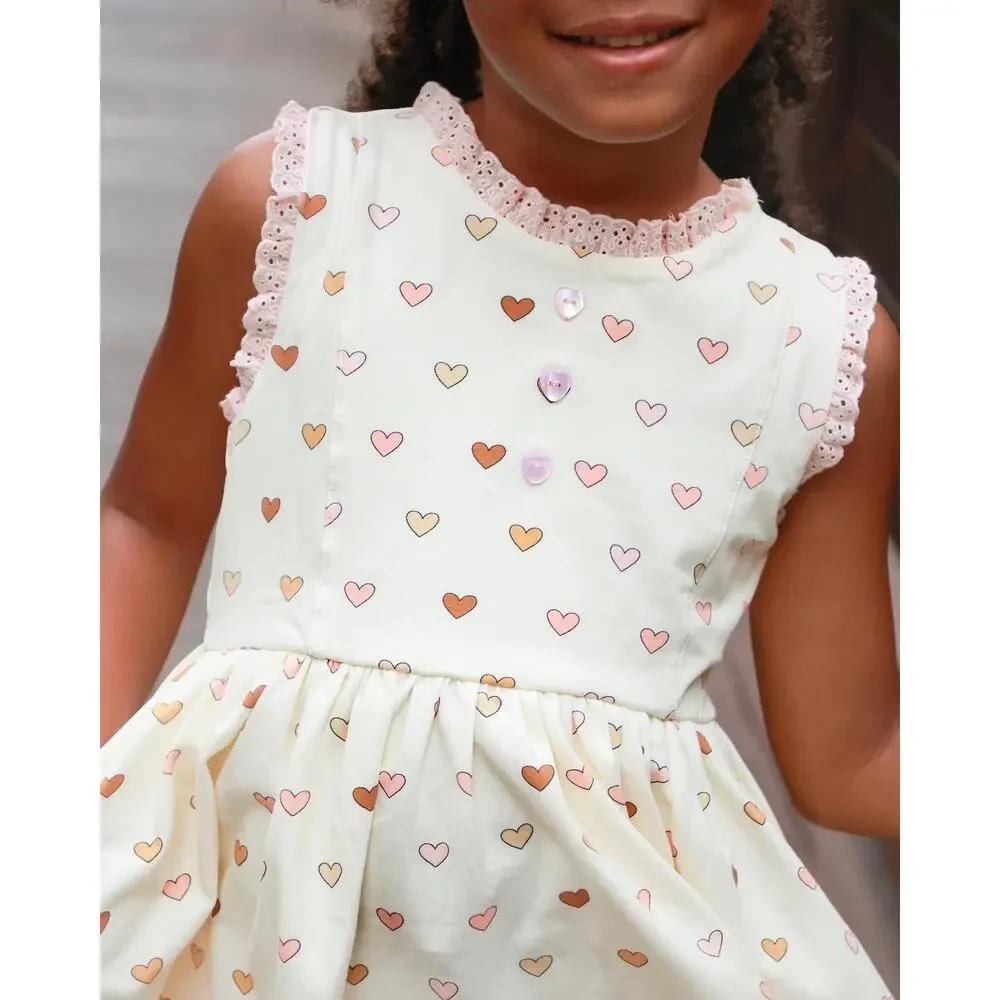 Love & Grow Fall Candyland Tunic Set and Autumn Rose Leggings Size 7